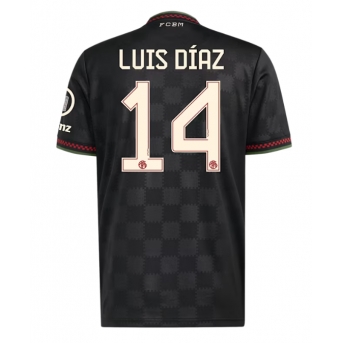 Billige Fotballdrakt Bayern Munich Luis Diaz #14 Replika Tredjedrakt 2025-26 Kortermet